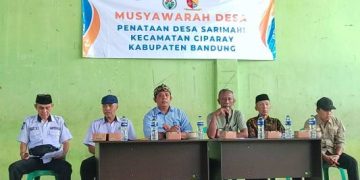 Pemerintah Desa Sarimahi Adakan Musdes Rencana Tentang Pemekaran Desa