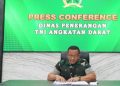 Kepada Dinas Penerangan Angkatan Darat (Kadispenad) Brigjen TNI Wahyu Yudhayana