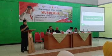 Gelar Musdesus, Kades Rahayu Pudin Saripudin Yakin Masyarakat Sejahtera Jika Pengurus Koperasi  Merah Putih Amanah