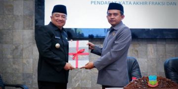 Rapat Paripurna DPRD Garut Pembahasan LKPJ Bupati Anggaran 2024, Agenda Pendapat Akhir Fraksi