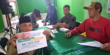 Pemerintah Desa Manggungharja Salurkan BLT-DD Tahap I Tahun 2025 kepada 68 KPM
