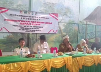 Pemdes Girimulya Gelar Musdesus Pembentukan Koperasi Merah Putih