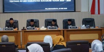 Paripurna DPRD, Agenda Jawaban Bupati Sukabumi Terhadap Pandangan Umum Fraksi Atas Raperda RPJMD 2025-2029