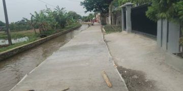 Akses Jalan Diperbaiki, Pemdes Bumiwangi Dapat Apresiasi dari Warga