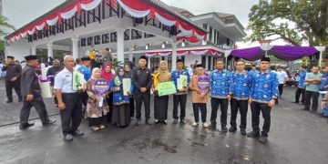 Peringati Hari Jadi ke-383, Pemkab Ciamis dan DPRKPLH Beri Penghargaan Kepada Penggiat Lingkungan