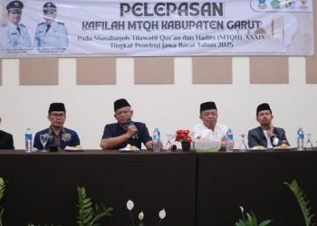 Pelepasan 56 Kafilah Terbaik Kabupaten Garut Untuk Mengikuti Ajang MTQH XXXIX tingkat Provinsi Jawa Barat