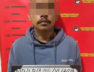 Satu Orang Pelaku Jaringan Peredaran Narkotika Berhasil Ditangkap Polres Garut