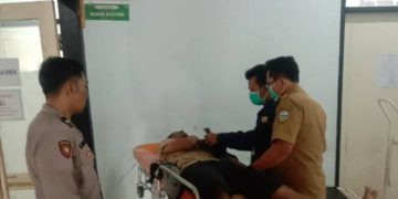 Insiden Laka Lantas di Jalan Raya Cipelah Cisurupan Garut