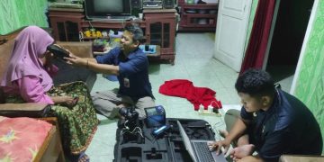 Disdukcapil Ciamis Lembur Jemput Bola Perekaman KTP-el untuk Lansia di Sindangsari