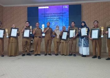 Lomba Inovasi Daerah Ciamis 2025 Selesai, Bappeda Bagikan Penghargaan Para Juara.