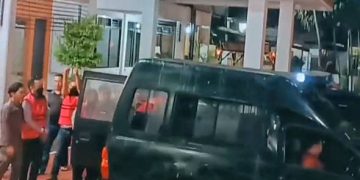 Enam Orang Tersangka Kasus Dugaan Korupsi  Diskanak Purwakarta  Ditahan