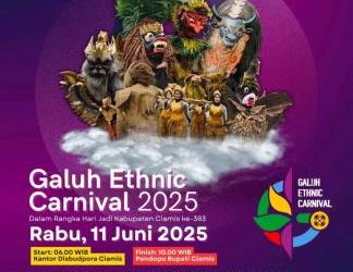 Galuh Ethnic Carnival 2025, Panggung Meriah Seni Budaya Di Hari jadi Ciamis Ke 383