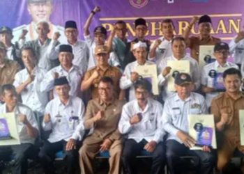 48 Desa Tercepat Pelunasan PBB Mendapatkan Kado Dari Pemkab dan Bapenda di Hari Jadi Ciamis Ke-383