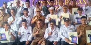 48 Desa Tercepat Pelunasan PBB Mendapatkan Kado Dari Pemkab dan Bapenda  di Hari Jadi Ciamis Ke-383