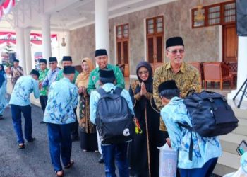 Bupati Ciamis Resmi Lepas Kafilah MTQH ke-39 ke Tingkat Provinsi