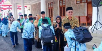 Bupati Ciamis Resmi Lepas Kafilah MTQH ke-39 ke Tingkat Provinsi