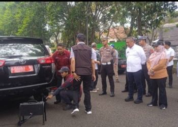 DPRKPLH Ciamis Bersama DLH Jabar Mengelar Uji Emisi Gratis, Dorong Masyarakat Peduli Kualitas Udara