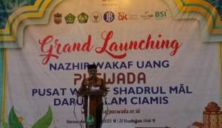 Bupati Herdiat Sebut Pesantren Darussalam Menjadi Role Model Wakaf Produktif