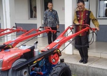 Kabupaten Ciamis Terima Bantuan Alsintan dari Kementan RI, Bupati Targetkan Swasembada Pangan dalam 4 Tahun