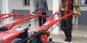 Kabupaten Ciamis Terima Bantuan Alsintan dari Kementan RI, Bupati Targetkan Swasembada Pangan dalam 4 Tahun