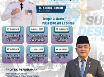 Disdukcapil Ciamis Launching Transformasi Pelayanan Publik “Pasti Manis”, Bukti Wujudkan Birokrasi Sat-set
