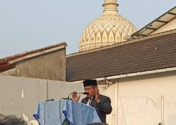 DKM Al-Haq Gelar Sholat Idul Adha 1446 H di Halaman Sekolah Al-Haq, Imam/ Khotib H. Dede Abdul Fatah Sampaikan Khutbah Ini