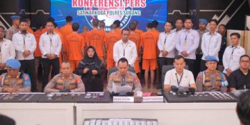 Satnarkoba Polres Subang Ungkap 16 Kasus Narkoba dan Amankan 18 Tersangka