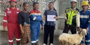 BDI Pertamina EP Subang Field Salurkan Hewan Kurban Di Hari Idul Adha