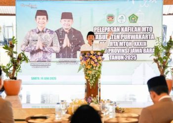 Sebelum Pelepasan, Bupati Purwakarta Tes Langsung 3 Kafilah Peserta MTQH ke-39 Tingkat Provinsi Jabar