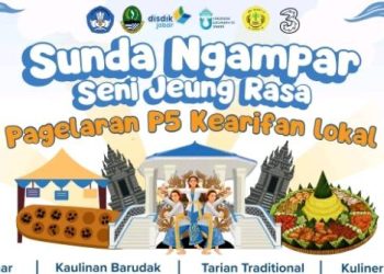 SMKN 12 Garut Gelar Panen Karya P5 : Sunda Ngampar Seni Jeung Rasa