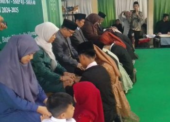 Karesmen Rajah Katineung Perpisahan Siswa Ponpes, MDT, RA, MI , SMP , SMA Al -Husaeni Lebakbiru, Penuh Keharuan