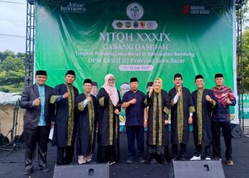 Setelah  20 Tahun Tidak Disertakan Cabang Qasidah Masuk di MTQH XXXIX Jabar di Kabupaten Bandung