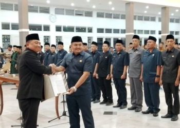 Bupati Garut Lantik 22 Penjabat Kepala Desa Persiapan : Upaya Peningkatan Pelayanan lebih Dekat, Cepat, dan Relevan