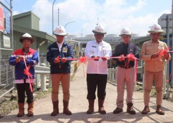 Resmikan Pengoperasian dan Pembangunan Energi Baru Terbarukan, Bupati Sukabum : Kami Dukung Penuh