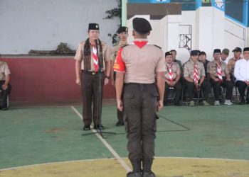 Kodim 0624/Kab Bandung Gelar Upacara Pembukaan Pembinaan Pramuka Saka Wira Kartika