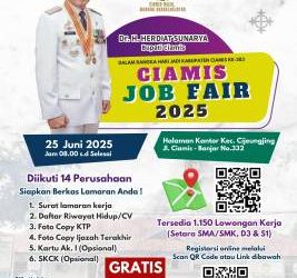 Ciamis Job Fair 2025 Hadirkan 1.150 Lowongan Kerja, Warga Tatar Galuh Ayo Daftar!