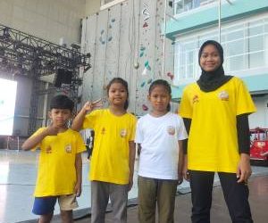 4 Atlet Muda Ciamis Ikuti Ajang Rock School Sport Climbing 2025 di Bandung