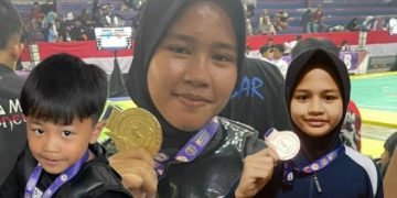 Tiga Bersaudara Harumkan Nama Ciamis, Raih Medali di Galuh Pakuan Championship Series 2025