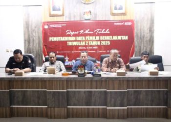 KPU Ciamis Gelar Pleno Terbuka PDPB Triwulan II Tahun 2025, Validasi Data Pemilih Disiapkan Menuju Pemilu 2029