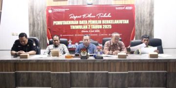 KPU Ciamis Gelar Pleno Terbuka PDPB Triwulan II Tahun 2025, Validasi Data Pemilih Disiapkan Menuju Pemilu 2029