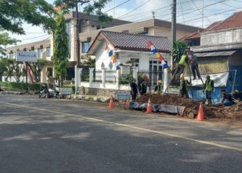 Perumdam Tirta Galuh Ciamis Lakukan Perbaikan Pipa Distribusi Utama, Suplai Air Terganggu Beberapa Hari.