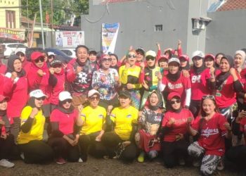 Sambut Kongres PSI 2025 di Solo, DPD PSI Ciamis Gelar Fun Aero Zumba dan Dangdut di Saung PSI