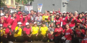 Sambut Kongres PSI 2025 di Solo, DPD PSI Ciamis Gelar Fun Aero Zumba dan Dangdut di Saung PSI