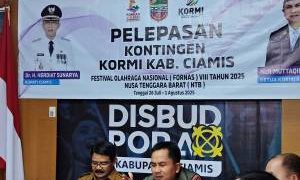 KORMI Ciamis Kirim 25 Pegiat ke Fornas VIII di NTB, Siap Harumkan Nama Daerah