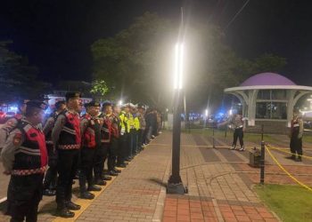Akhir Pekan Kondusif, Polres Ciamis Gencarkan Patroli KRYD Skala Besar di Titik Rawan