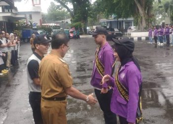 Lepas 953 Mahasiswa KKN Unigal, Bupati Tekankan Jaga Citra Baik