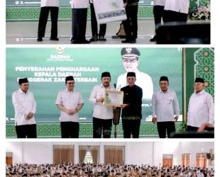 Pemkab Ciamis Raih Dua Penghargaan Nasional dari BAZNAS RI, Bupati Herdiat, Ini untuk Rakyat Tatar Galuh