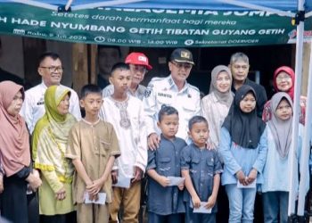 Doervoer 100% Ulin Kembali Gelar Donor Darah dan Santunan Sosial, Setetes Darah, Sejuta Harapan di Ciamis