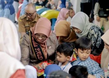 MPLS Ramah PAUD di Ciamis, Bunda PAUD dan Disdik Ciamis Ajak Orang Tua Ciptakan Lingkungan Belajar yang Menyenangkan