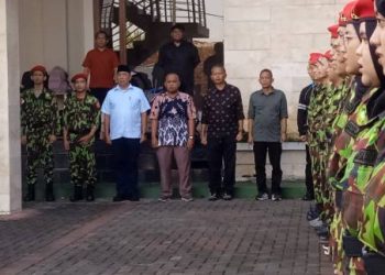 100 anggota Kokam Ciamis Ikuti Apel Akbar di Sleman, Sekda Ciamis Beri Arahan dan Dukung Semangat Bela Negara